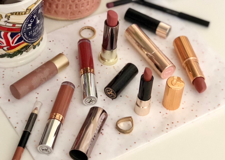 A range of lipsticks including Urban Decay, ABH, Charlotte Tilbury and Colourpop
